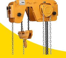 低净空倒链可以解决家庭小工厂的重物吊装难题