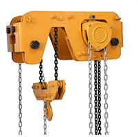 使用低净空手拉葫芦遇上突发情况解决办法